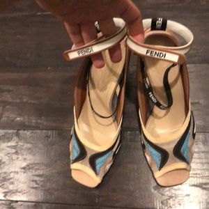 FENDI MULE Multicolored